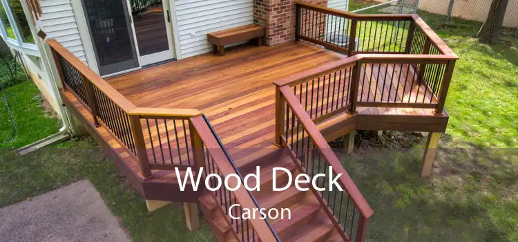 Wood Deck Carson