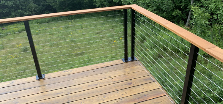 Installing Deck Cable Railing in Carson, CA